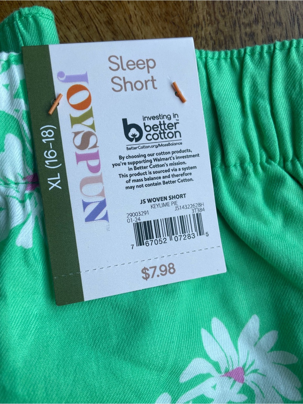 Green Floral Boxer Shorts - Picture 4 of 7
